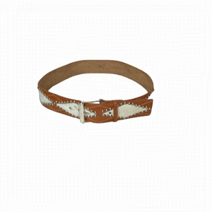 Micheal Michael Kors Genuine Leather Cowhide Studded Western  Belt Size L